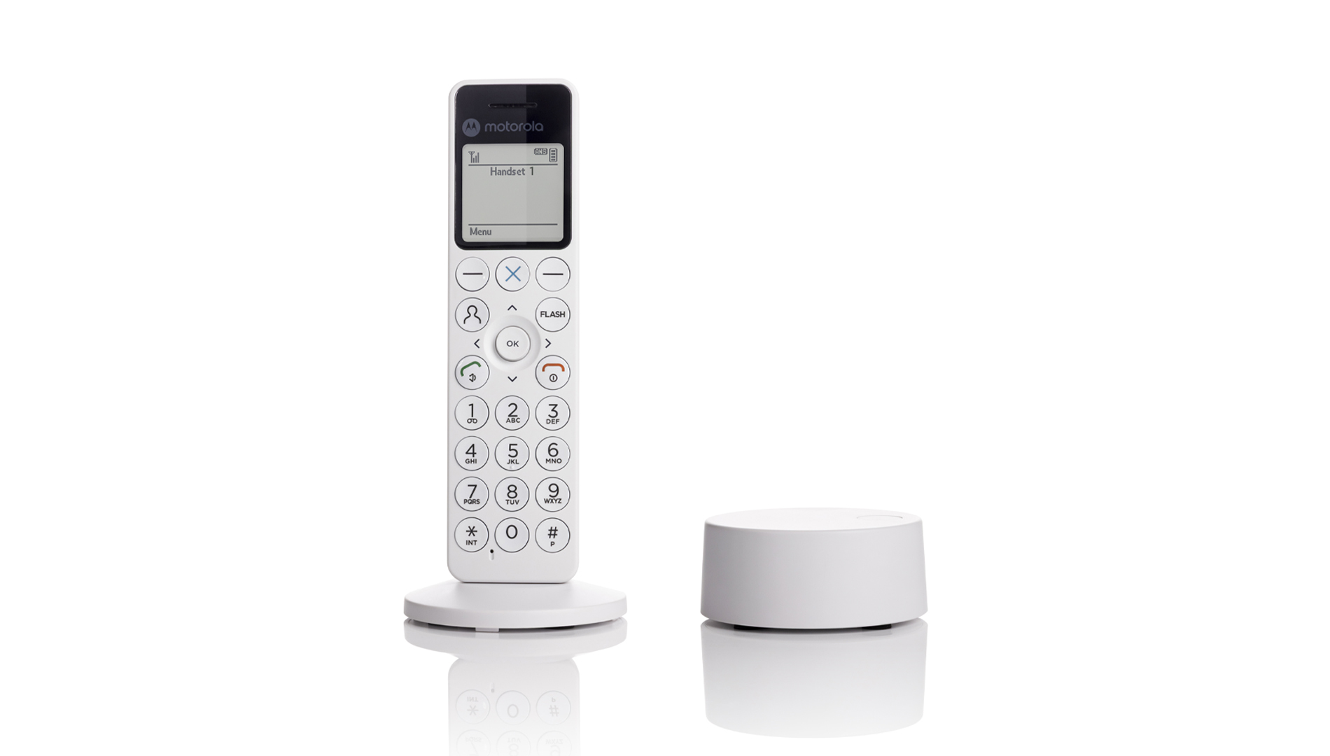 DOT411 DECT telephone Caller ID White