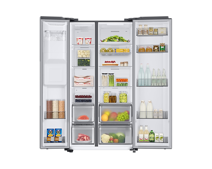 Samsung RS68A8831S9 side-by-side refrigerator Freestanding – image 6