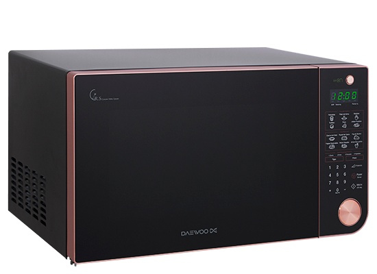 Daewoo KOR-1N3HG microwave Black, Gold Countertop – image 3