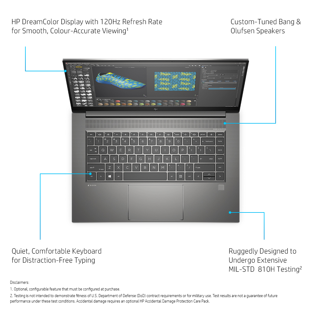 HP ZBook Studio 314G1EA#UUG laptop Intel® Core™ i7 i7-11850H Mobile workstation – image 9
