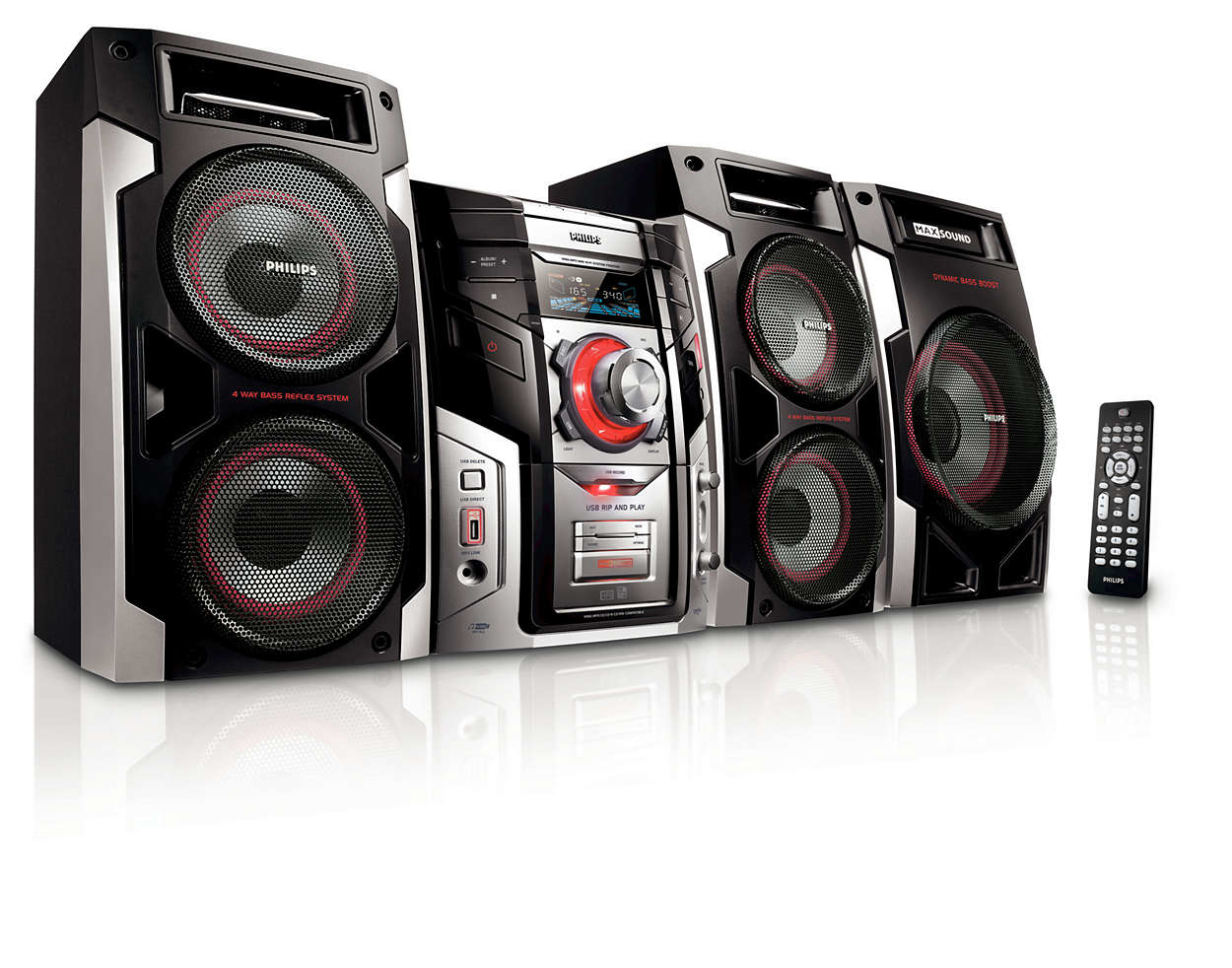 Philips FWM593 MP3 Mini Hi-Fi System – image 1