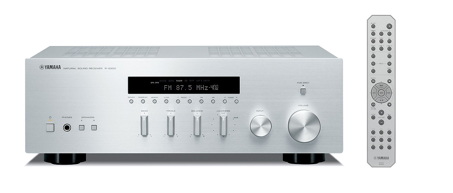 Yamaha R-S300 50 W Silver