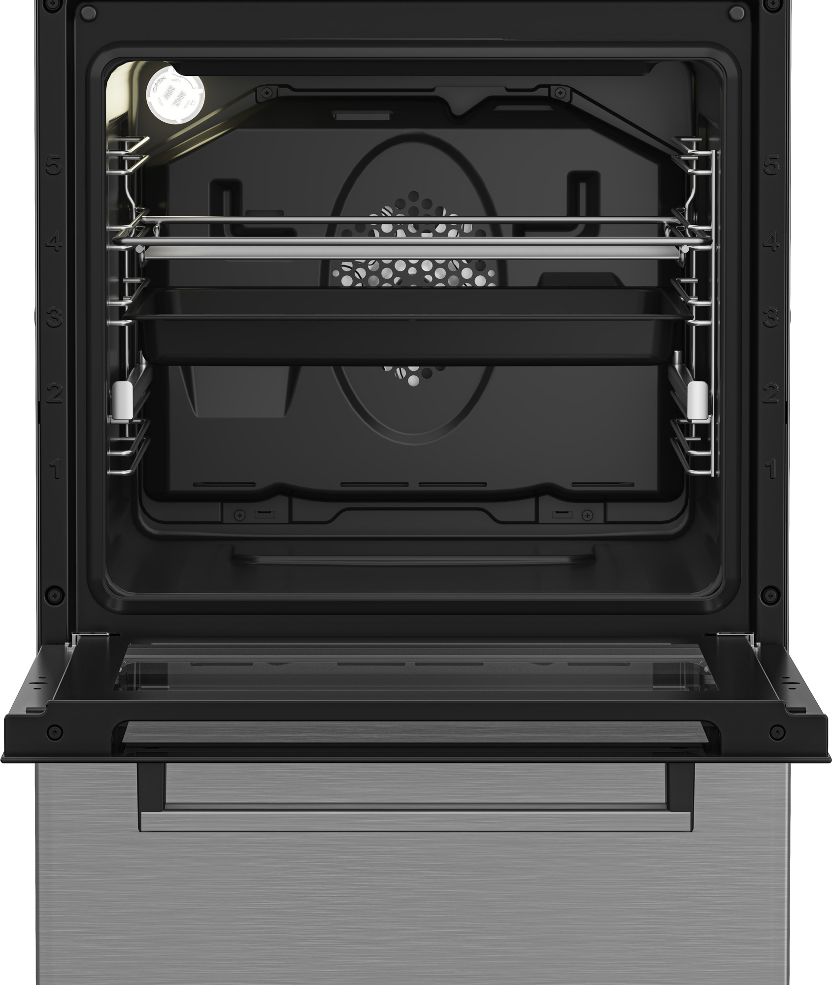 Beko FSM52320TXDT Freestanding cooker Electric Gas Stainless steel – image 3