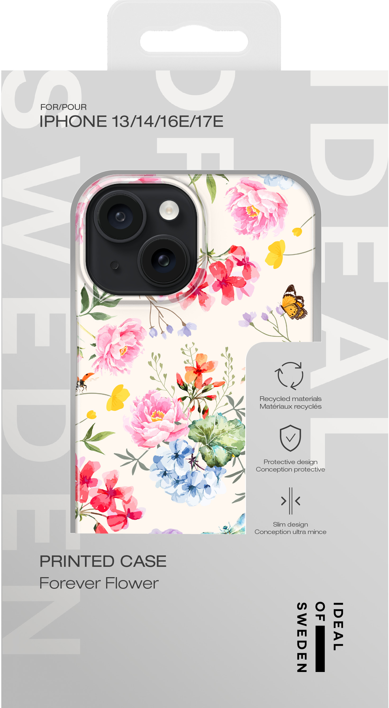 iDeal of Sweden Printed Case iPhone 13 / 14 / 16e / 17e Forever Flower – image 4