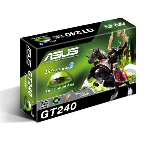 ASUS 90-C1CPFU-J0UANAYZ graphics card NVIDIA GeForce GT 240 – image 3