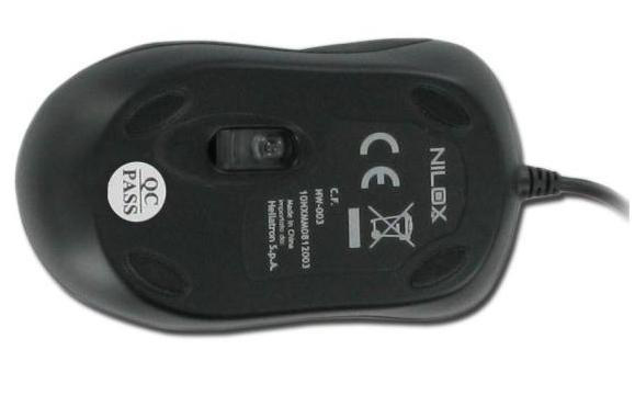 Nilox 10NXMM0812003 mouse USB Type-A Optical 1000 DPI – image 3