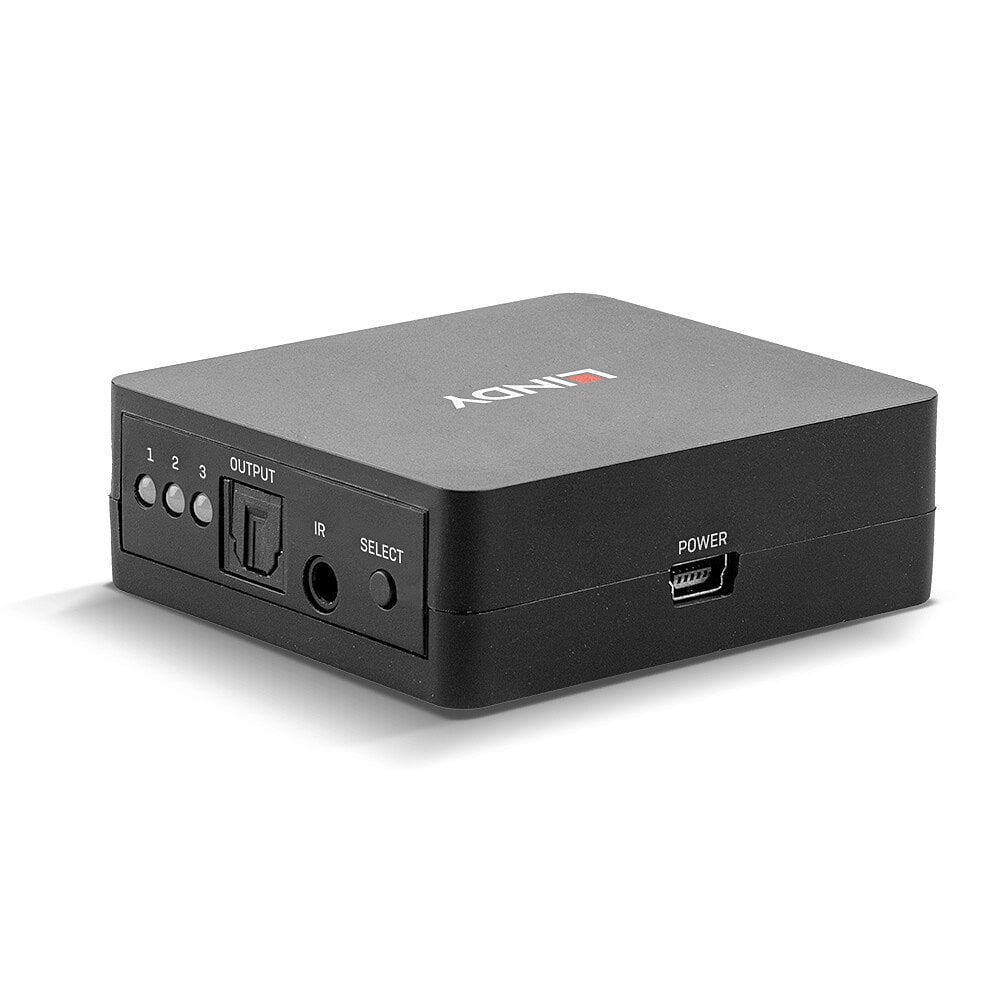 Lindy 3 Port TosLink (Optical) Digital Audio Switch – image 5