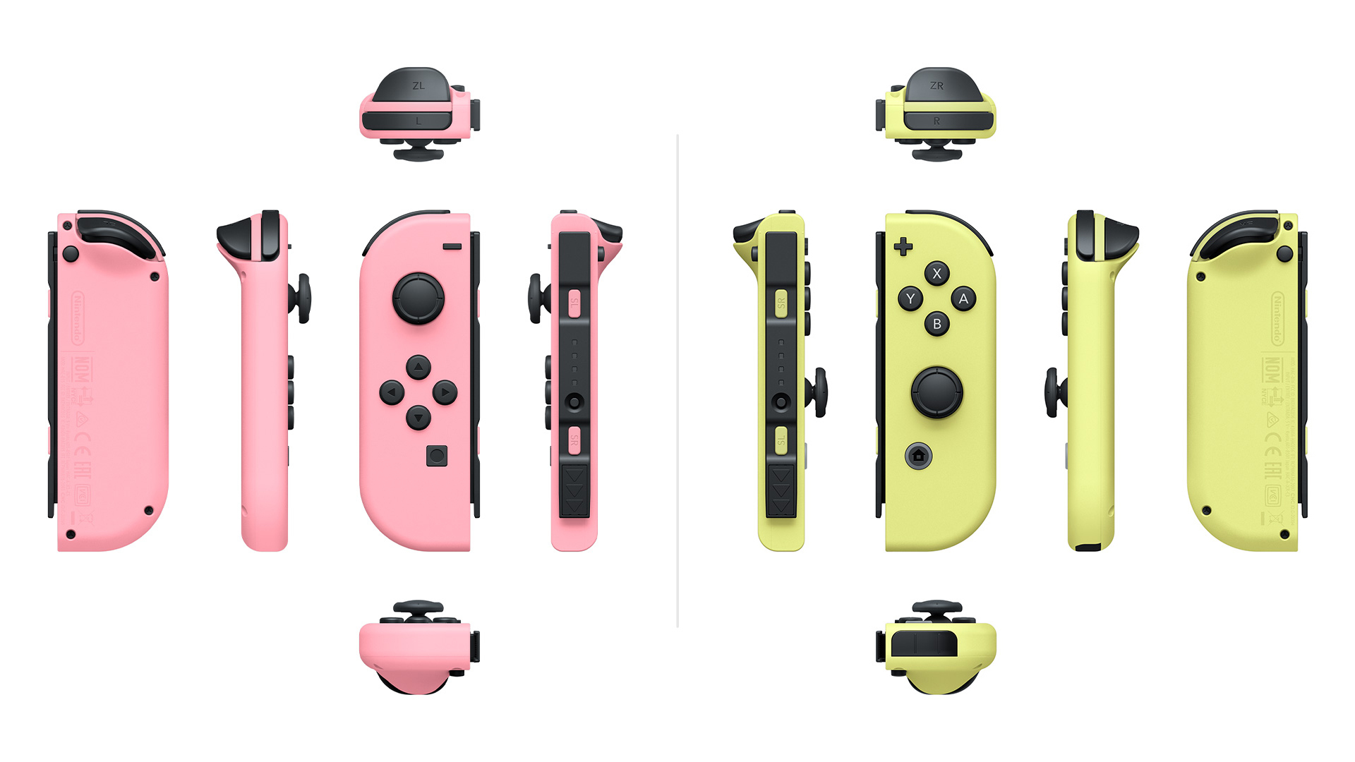 Nintendo 10011583 Gaming Controller Pink, Yellow Bluetooth Gamepad Analogue / Digital Nintendo Switch, Nintendo Switch OLED – image 3