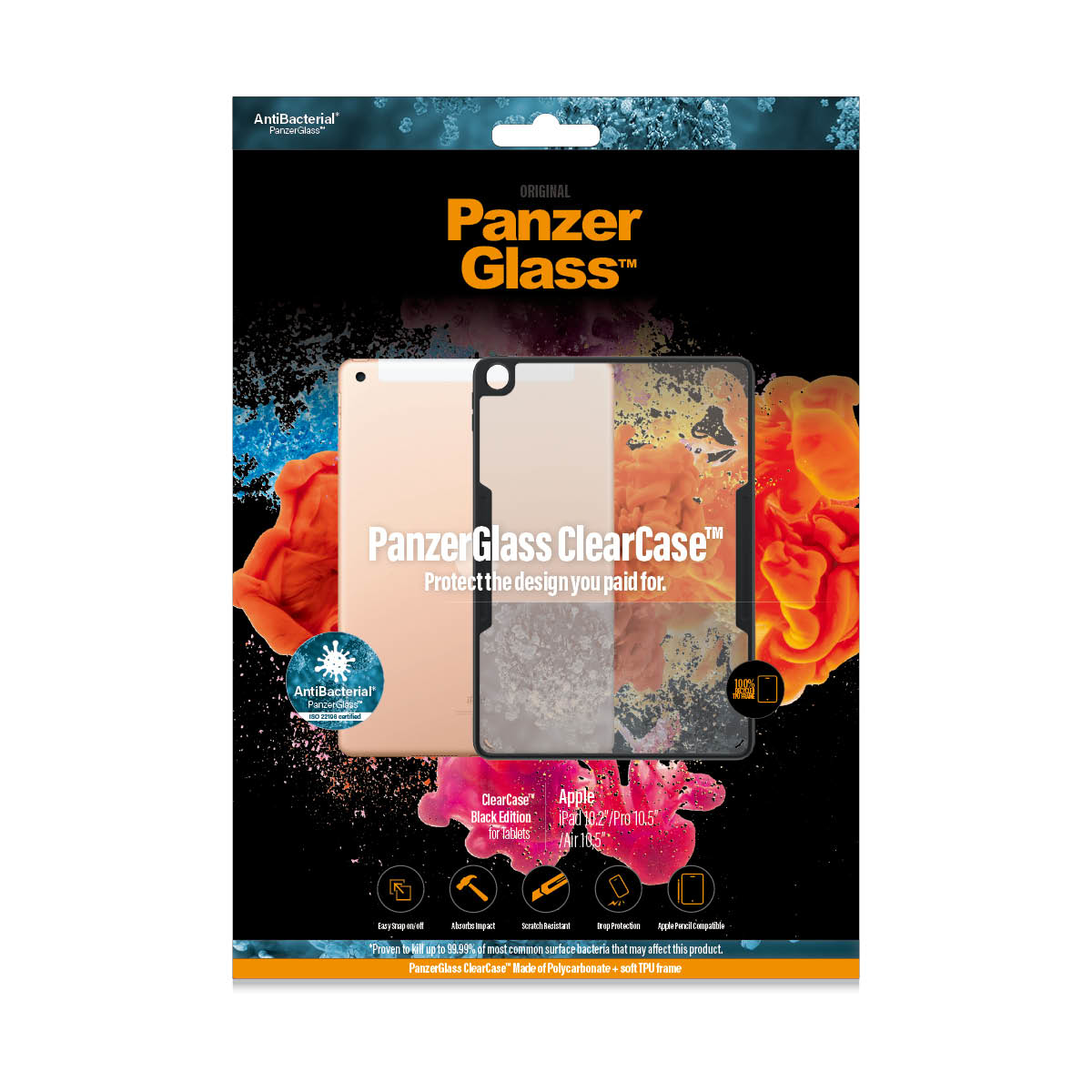 PanzerGlass® ClearCase™ iPad 10.2″ (2019-2021) | Pro 10.5'' (2017) | Air 10.5″ (2019) – image 2