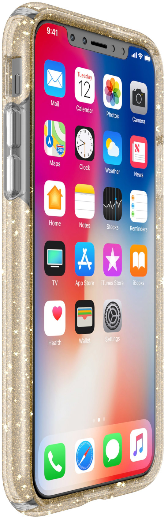 Speck Presidio Clear + Glitter iPhone XS / X – image 3