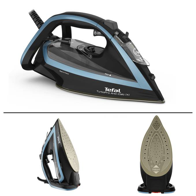 Tefal TurboPro FV5695 Steam iron Durilium AirGlide Autoclean soleplate – image 3