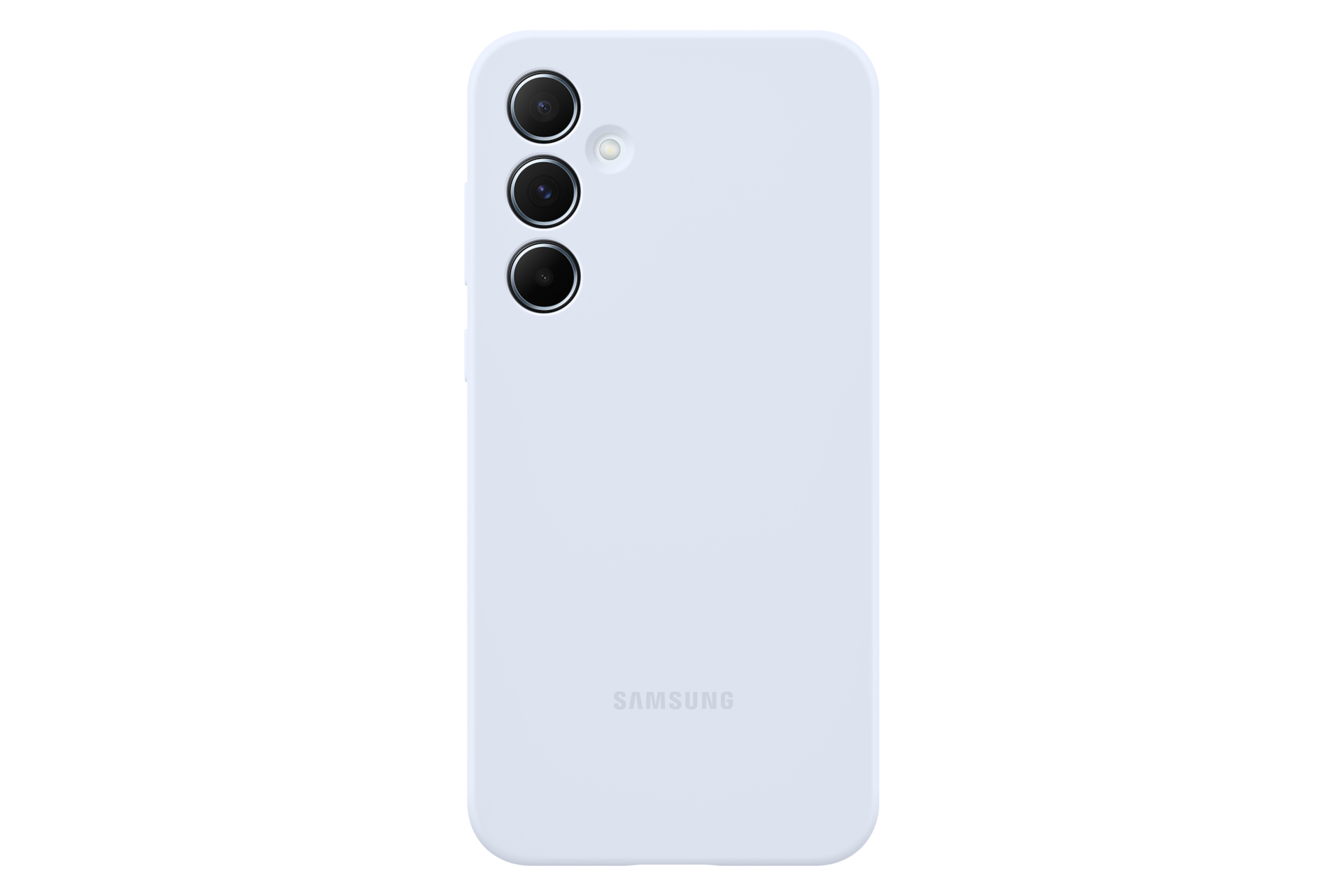 Samsung Silicone Case EF-PA556 für das Galaxy A55 5G Light Blue