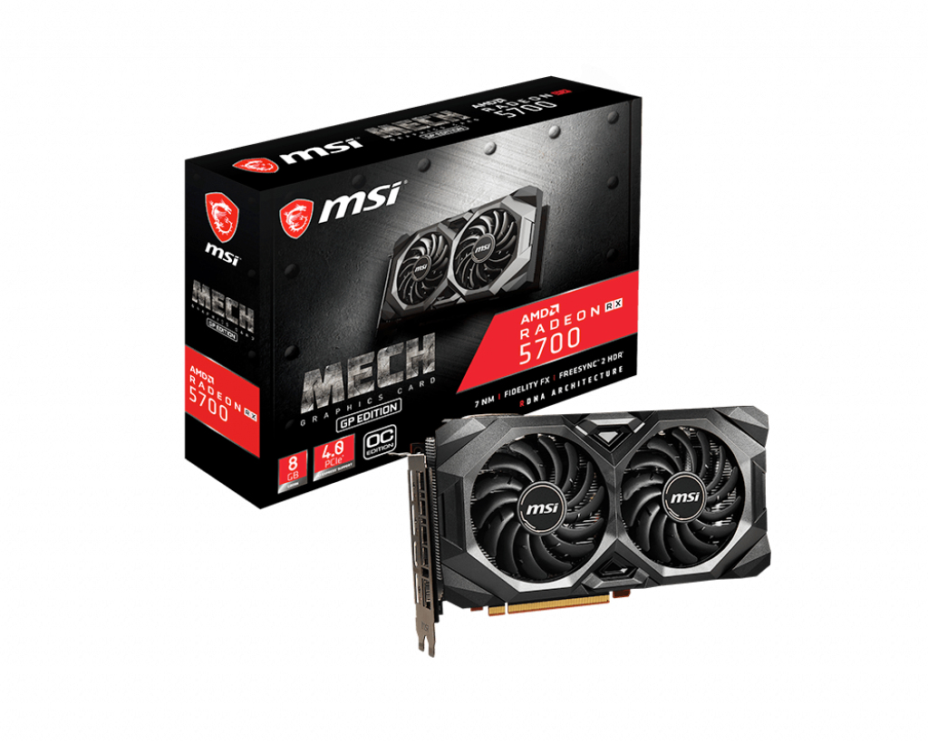 MSI AMD RX 5700 Mech GP OC – image 5