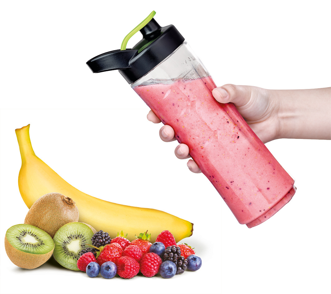 Moulinex LM1A0 0.6 L Sport blender 300 W Stainless steel – image 2