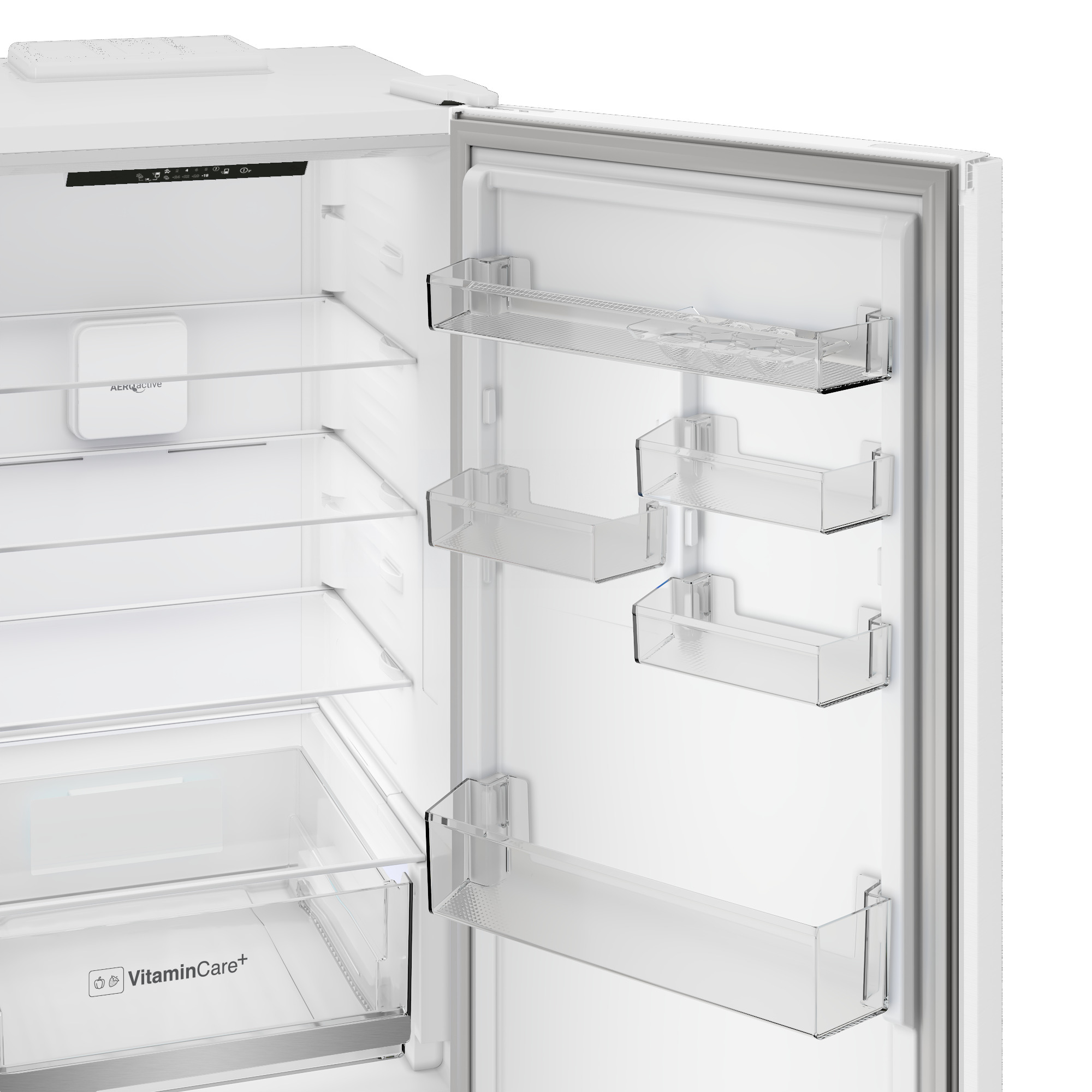 Blomberg KNE24686VW Freestanding Frost Free Fridge Freezer with VitaminCare+