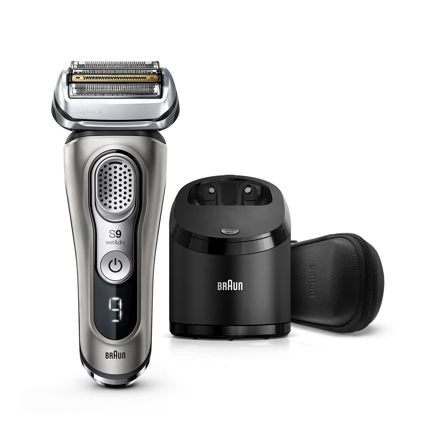Braun Series 9 9385CC Foil shaver Trimmer Graphite – image 1