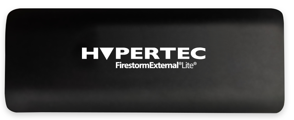 Hypertec FirestormExternal Lite 2TB SSD – Slimline Aluminium USB3.1 PCIe Gen2 SSD with 950MB/s read / 950MB/s write image 1