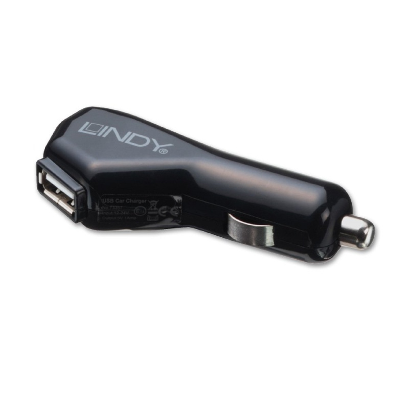 Lindy 73357 mobile device charger E-book reader Black Auto, Indoor – image 2