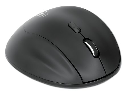 Manhattan Ergonomic Wireless Mouse, Right Handed, Adjustable 800/1200/1600dpi – image 3