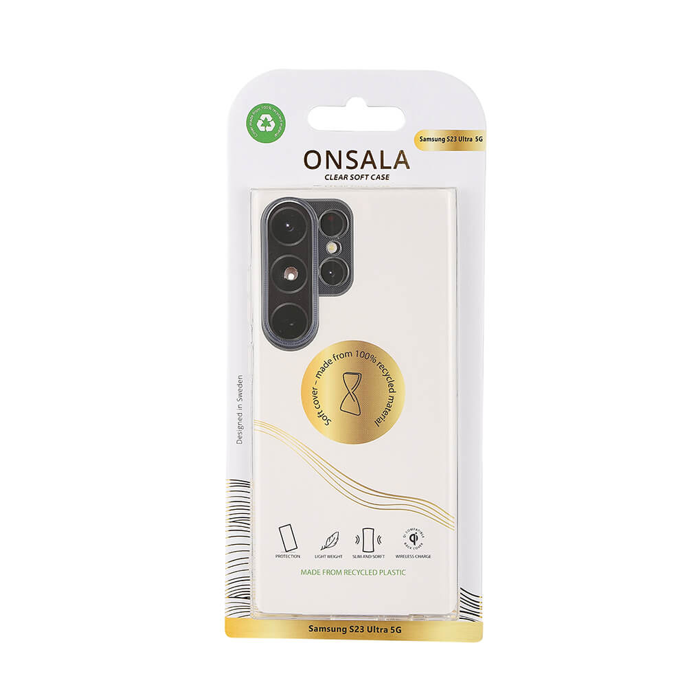 Onsala Phone Case Recycled TPU Transparent - Samsung Galaxy S23 Ultra – image 2