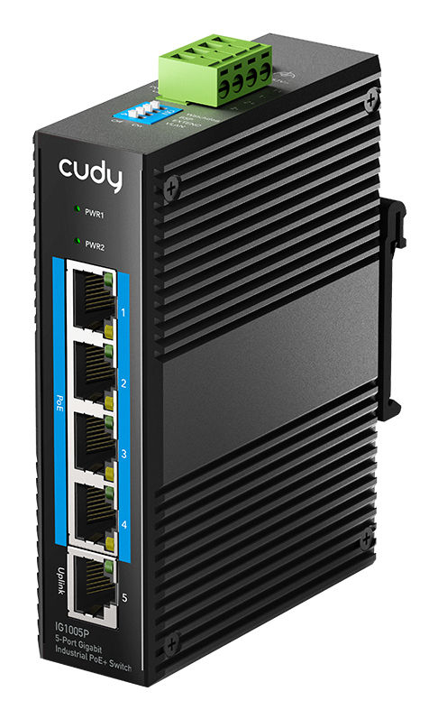Cudy IG1005P network switch Unmanaged Gigabit Ethernet (10/100/1000) Power over Ethernet (PoE) Black