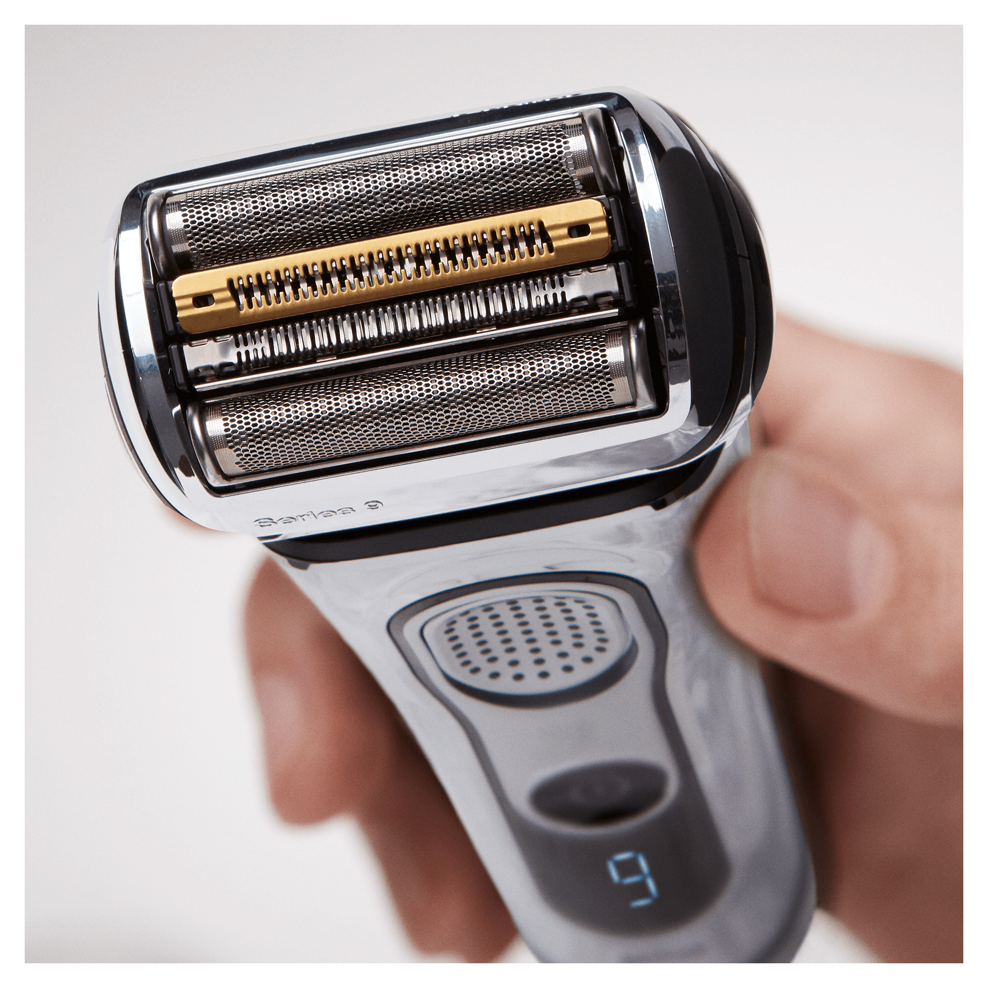 Braun Series 9 Electric Shaver for Men 9297cc, Clean&Charge Station and Leather Travel Case – Chrome – image 4