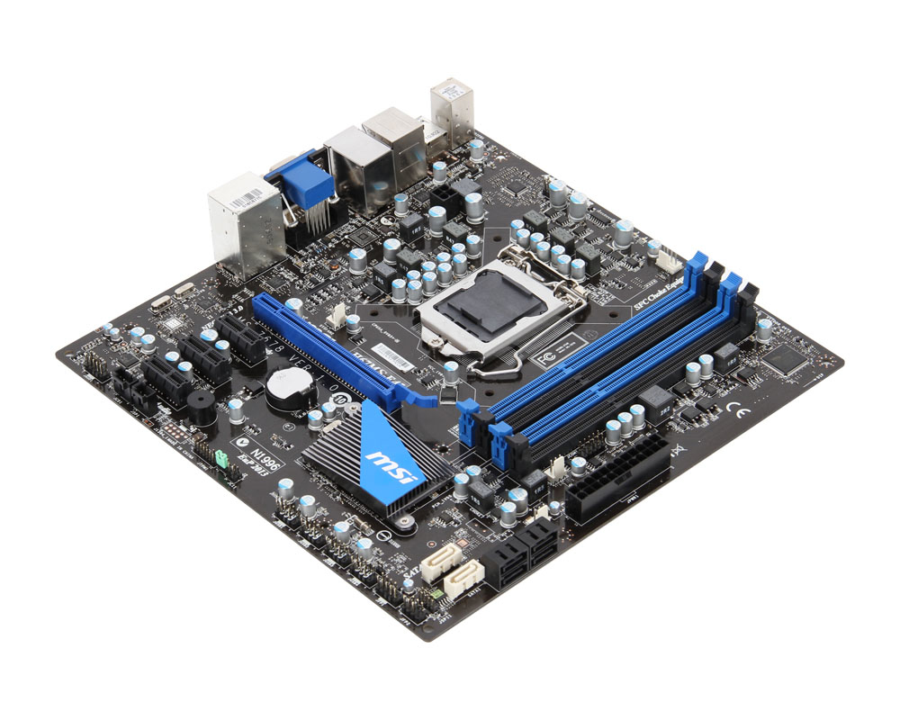 MSI H67MS-E43 motherboard LGA 1155 (Socket H2) micro ATX – image 3