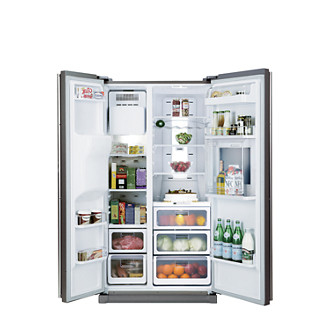 Samsung RSH5ZEMH side-by-side refrigerator Freestanding Silver – image 3