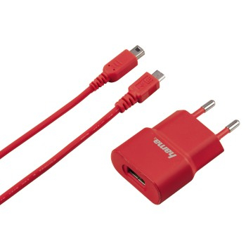 Hama 00053443 mobile device charger Portable gaming console, Universal Red Cigar lighter, USB Auto, Indoor – image 2