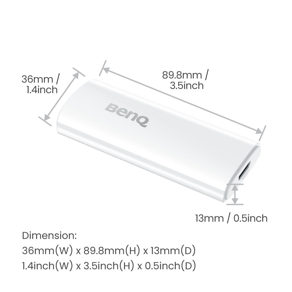 BenQ QS02 HDMI 4K Ultra HD Android White – image 7