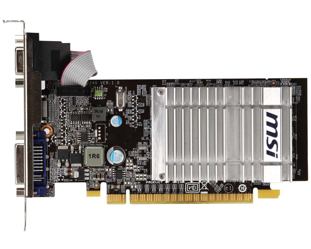 MSI N8400GS-D512D3H/LP graphics card NVIDIA GeForce 8400 GS – image 3