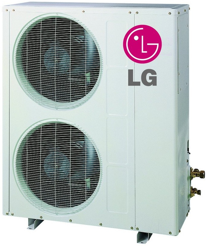LG P05AH air conditioner Air conditioner outdoor unit White