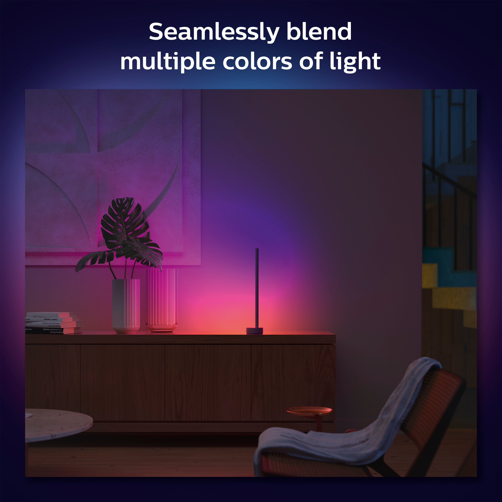 Philips by Signify Philips Hue White and colour ambience Signe gradient table lamp – image 4