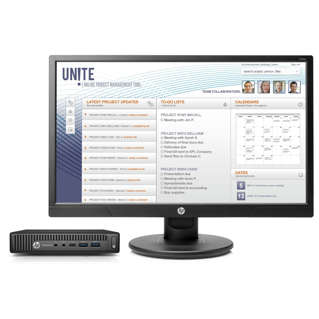 HP 800 35W G2 Mini + V212a