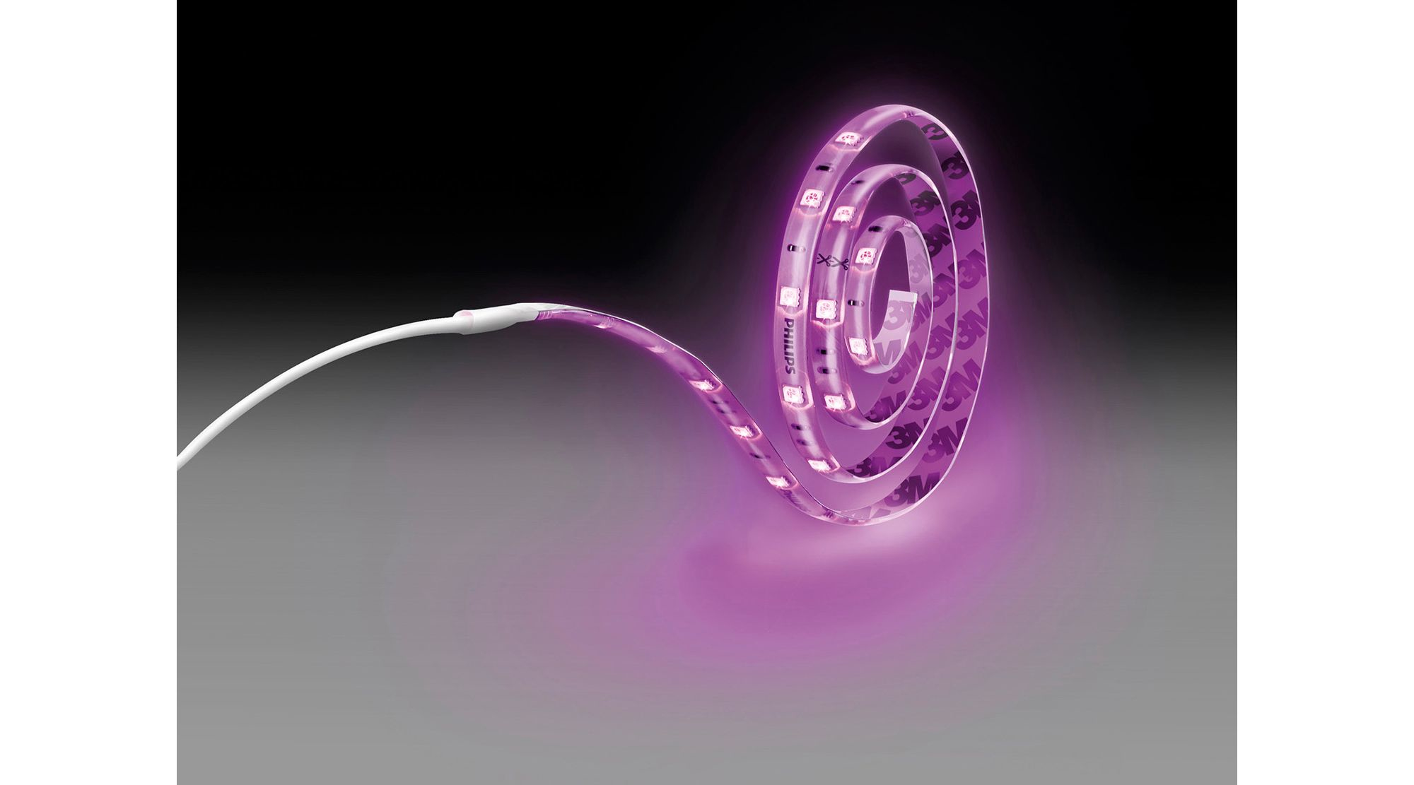 صورة Philips 7016655PH شريط إضاءة LED عالمي - متعدد الألوان، 2 متر
