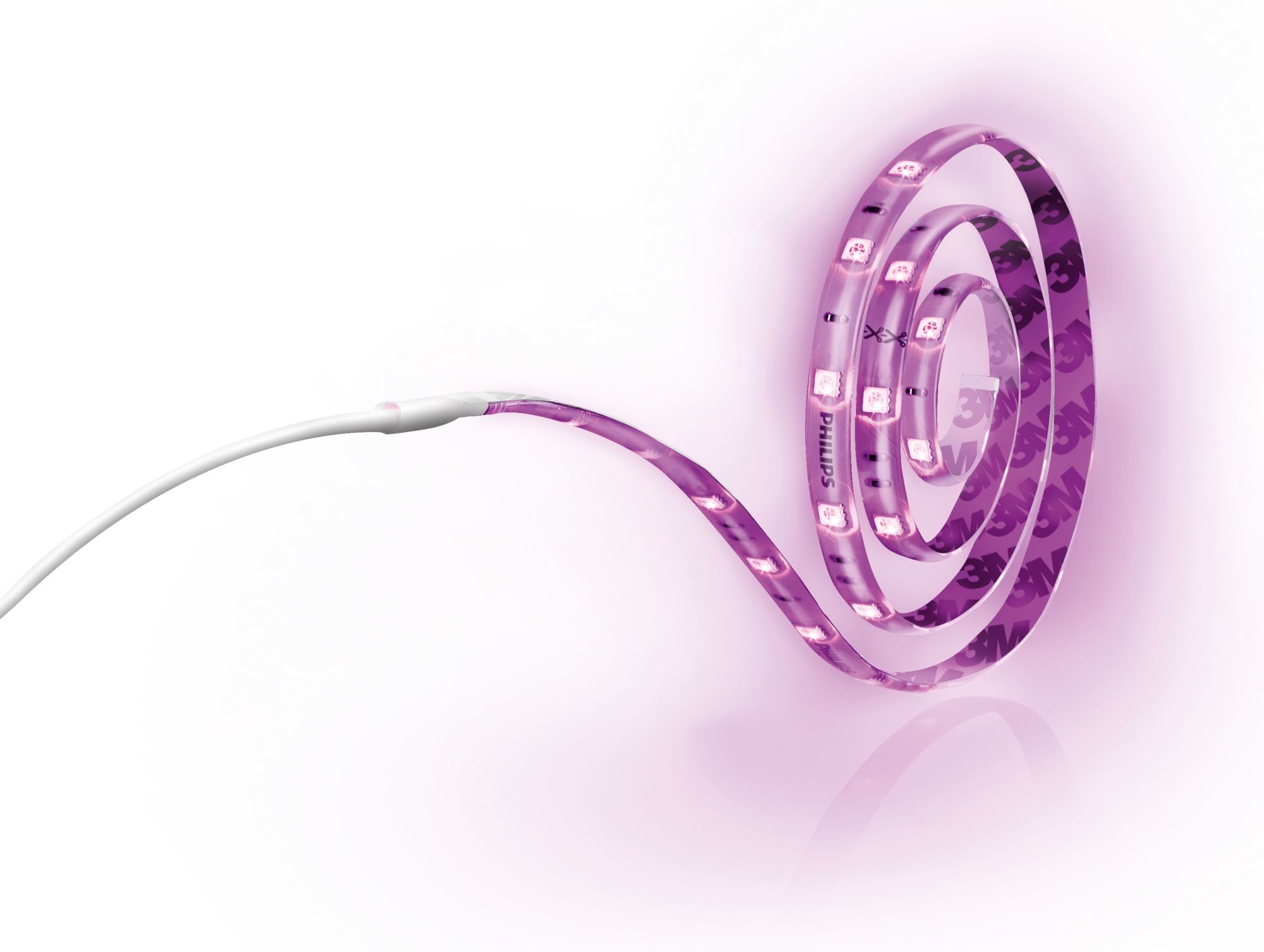 Philips 7016655PH Evrensel LED Şerit Işık - Çok Renkli, 2m