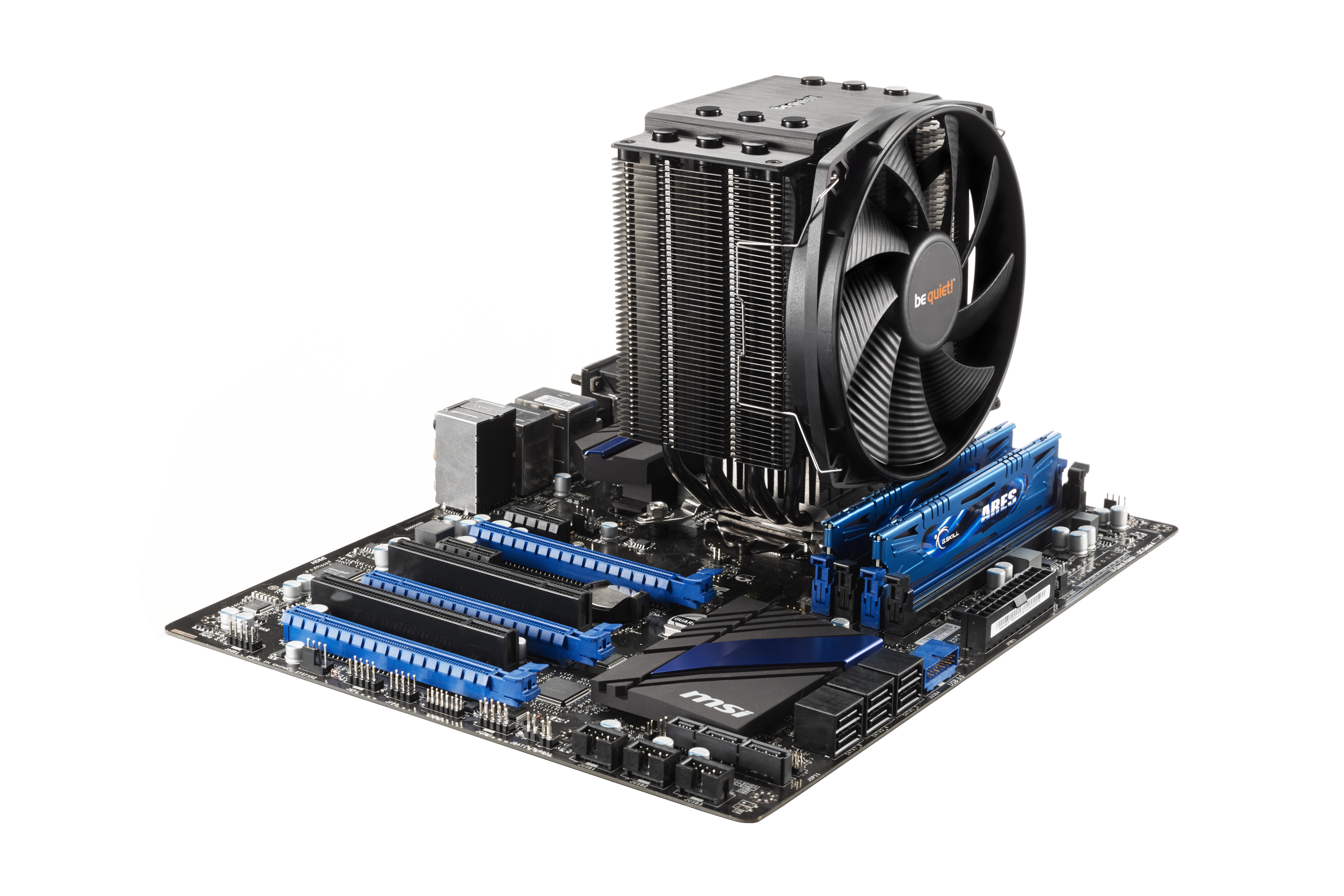 be quiet! Dark Rock 3 Processor Cooler 13.5 cm Black, Silver image 4