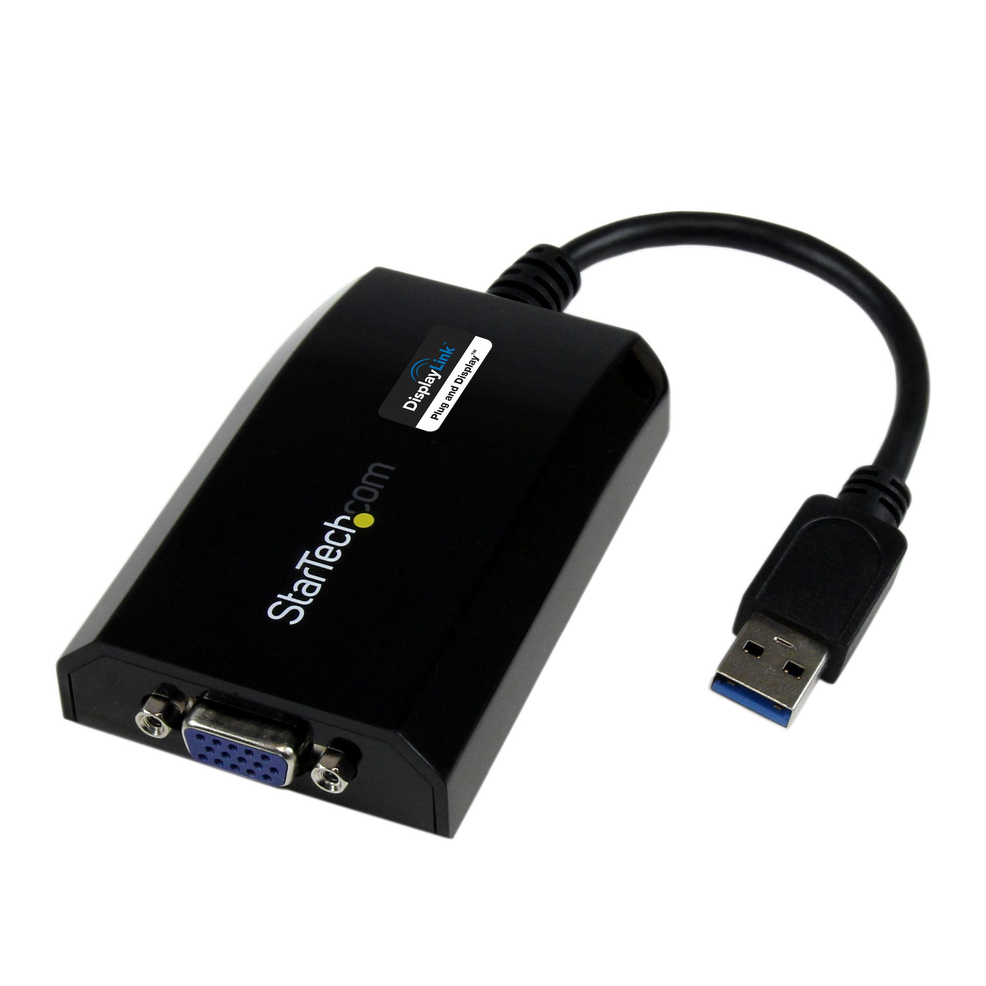 StarTech.com USB 3.0 till externt VGA-videokort, flerskärmsadapter för Mac och PC – 1920x1200/1080p