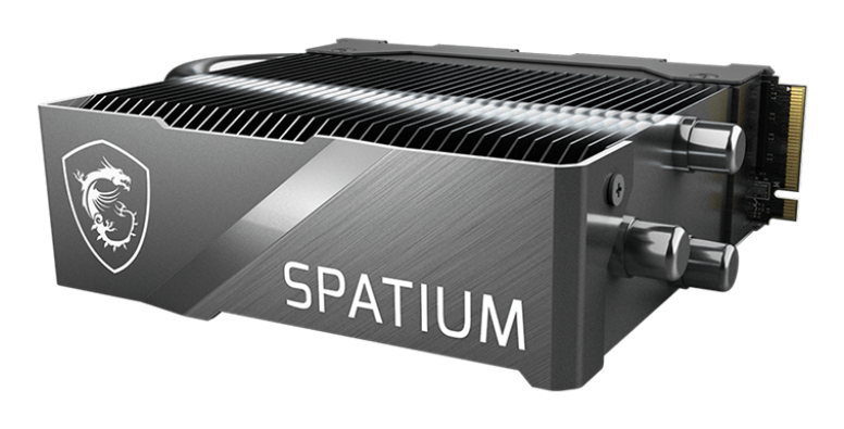 MSI SPATIUM M580 PCIe 5.0 NVMe M.2 FROZR 2TB – image 3