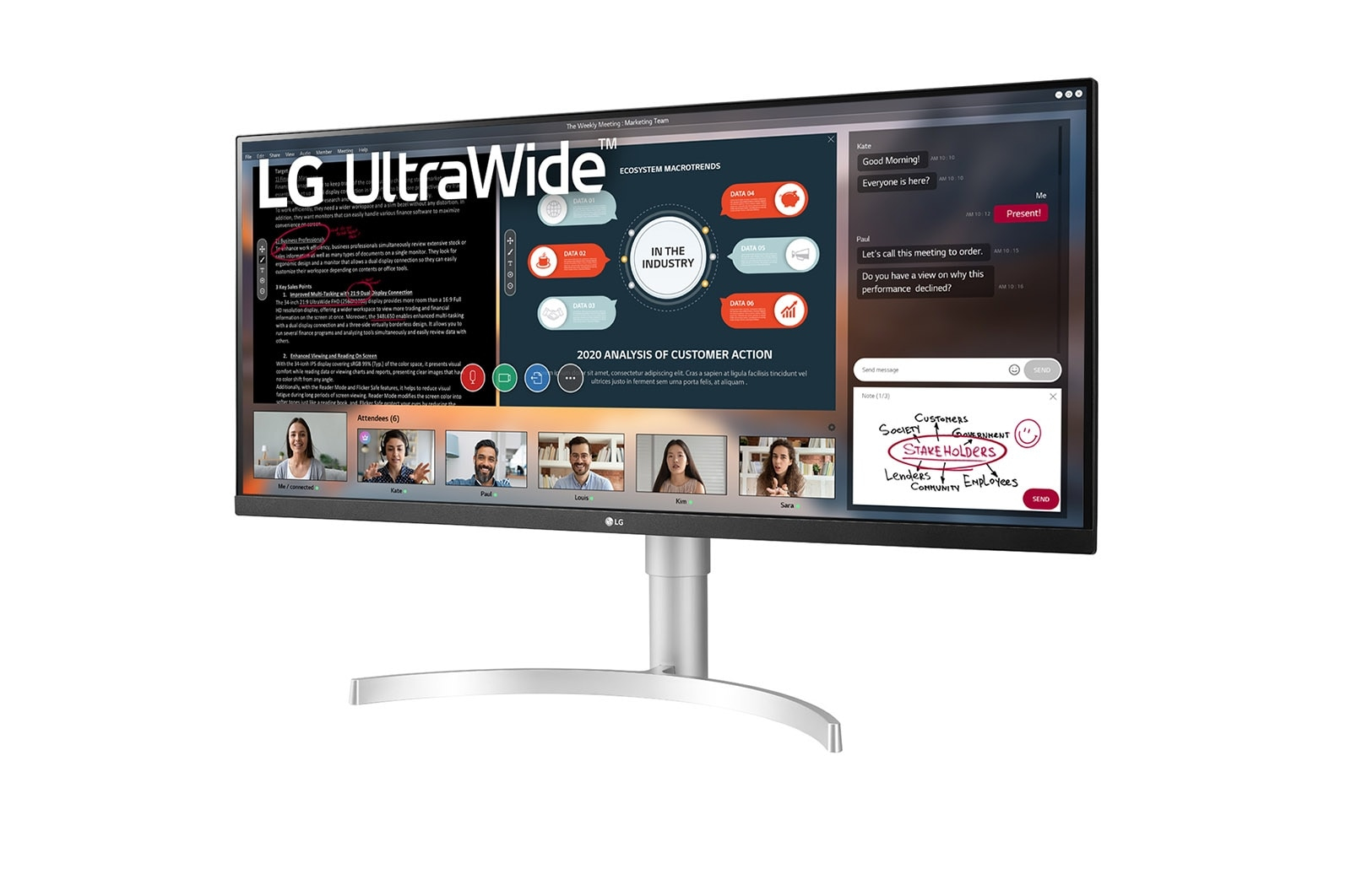 LG 34WN650 computer monitor – image 2