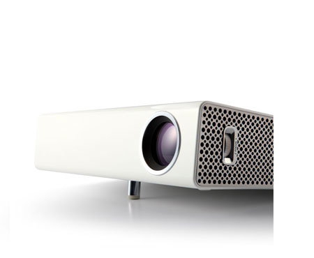 LG PA72G data projector Ceiling / Floor mounted projector 700 ANSI lumens DLP WXGA (1280x800) 3D White – image 2