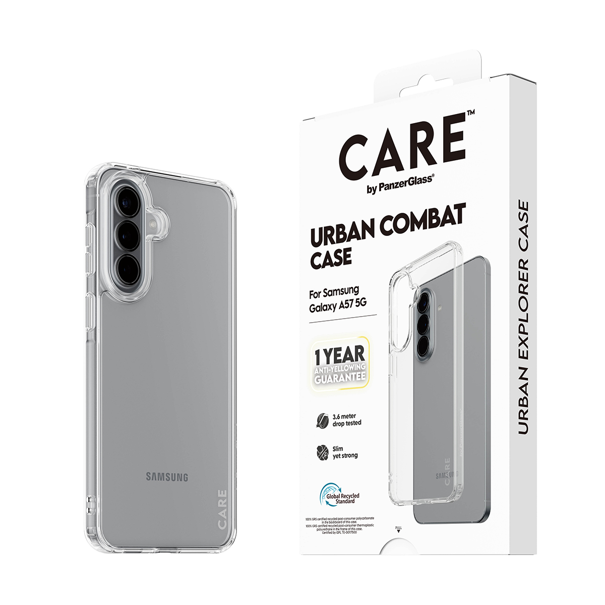 PanzerGlass CARE™ by PanzerGlass® Urban Combat Case Transparent Samsung Galaxy A57 5G – image 6
