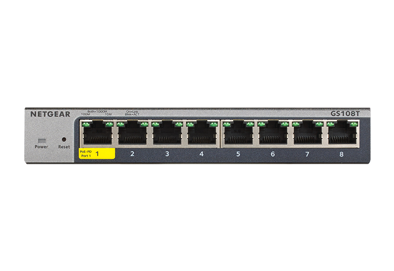 NETGEAR 8-Port Gigabit Ethernet Smart Switch (GS108T) – image 2