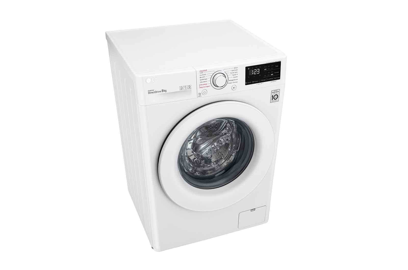 LG F84V33WHS washing machine Front-load – image 8