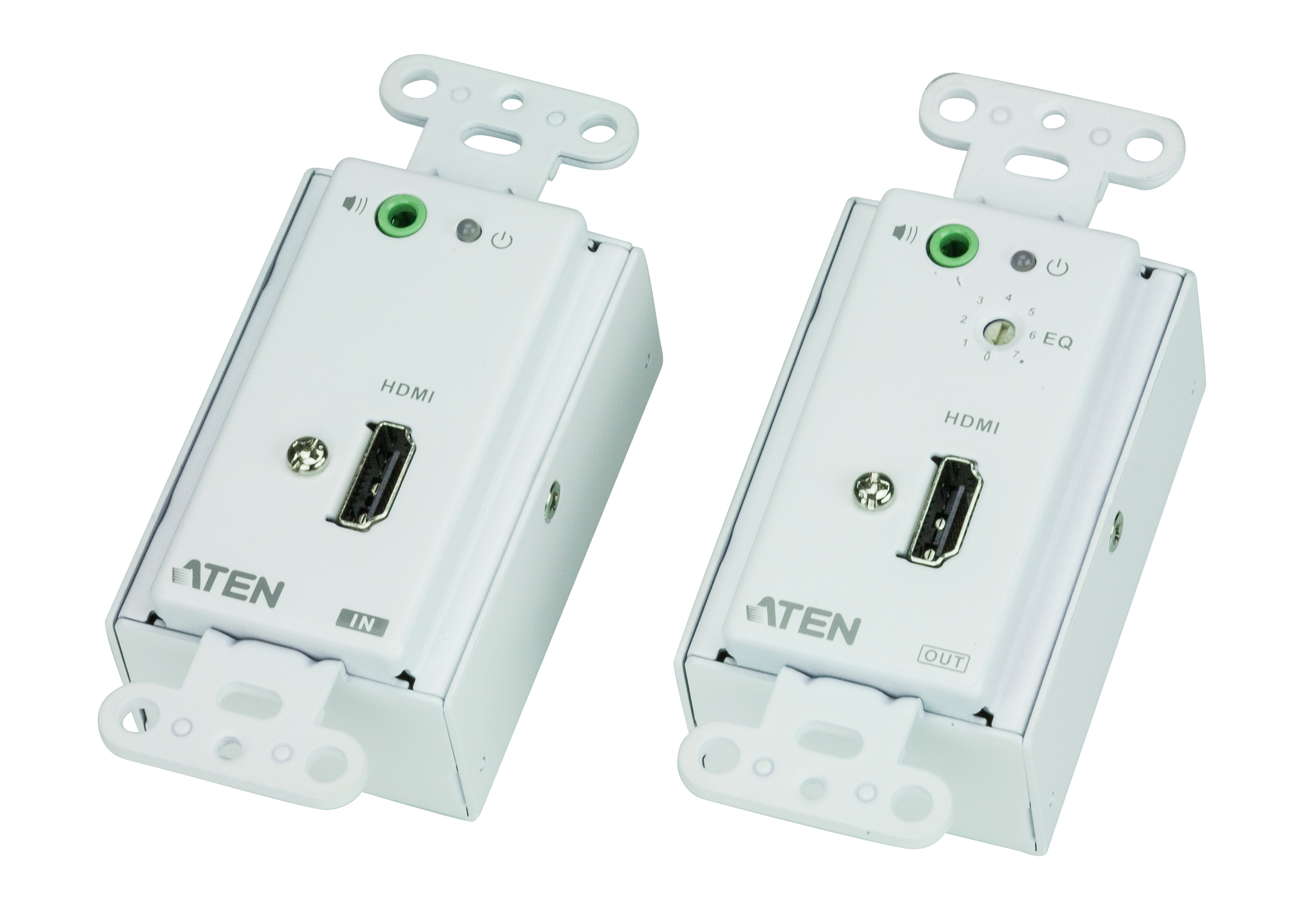 ATEN VE806 HDMI Over Cat 5 Extender Wall Plate - Video/audio extender - over CAT 5 - up to 60 m