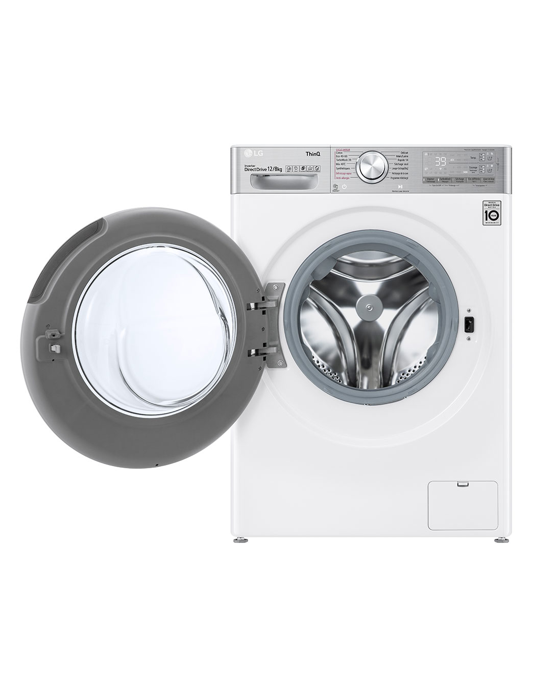 LG F284V92WSTA washer dryer Freestanding Front-load White – image 2