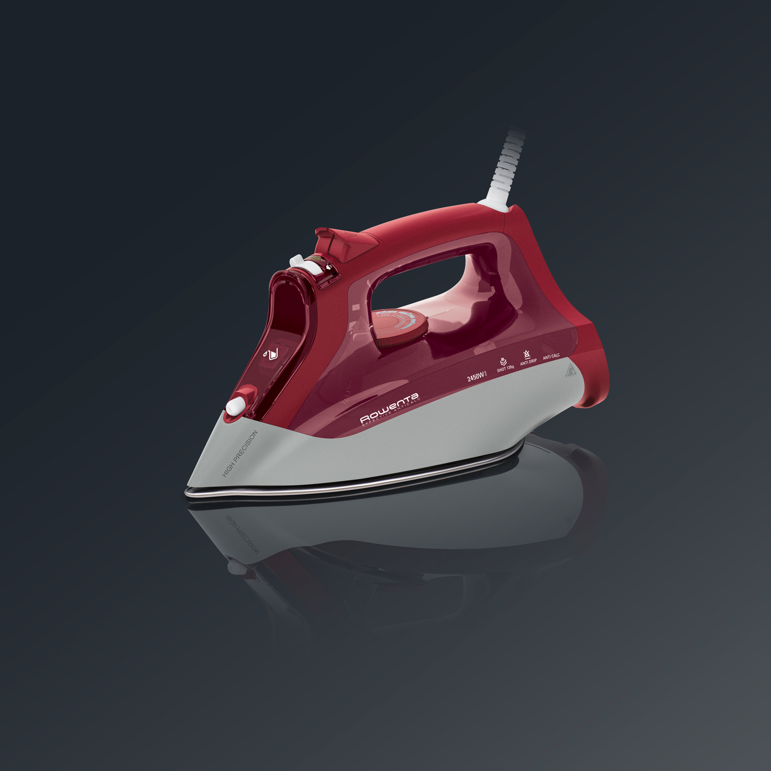 Rowenta DW4205 Dry & Steam iron Microsteam 200 soleplate