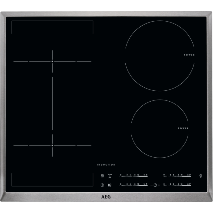 AEG HKL65416XB Black Built-in Zone induction hob 4 zone(s)