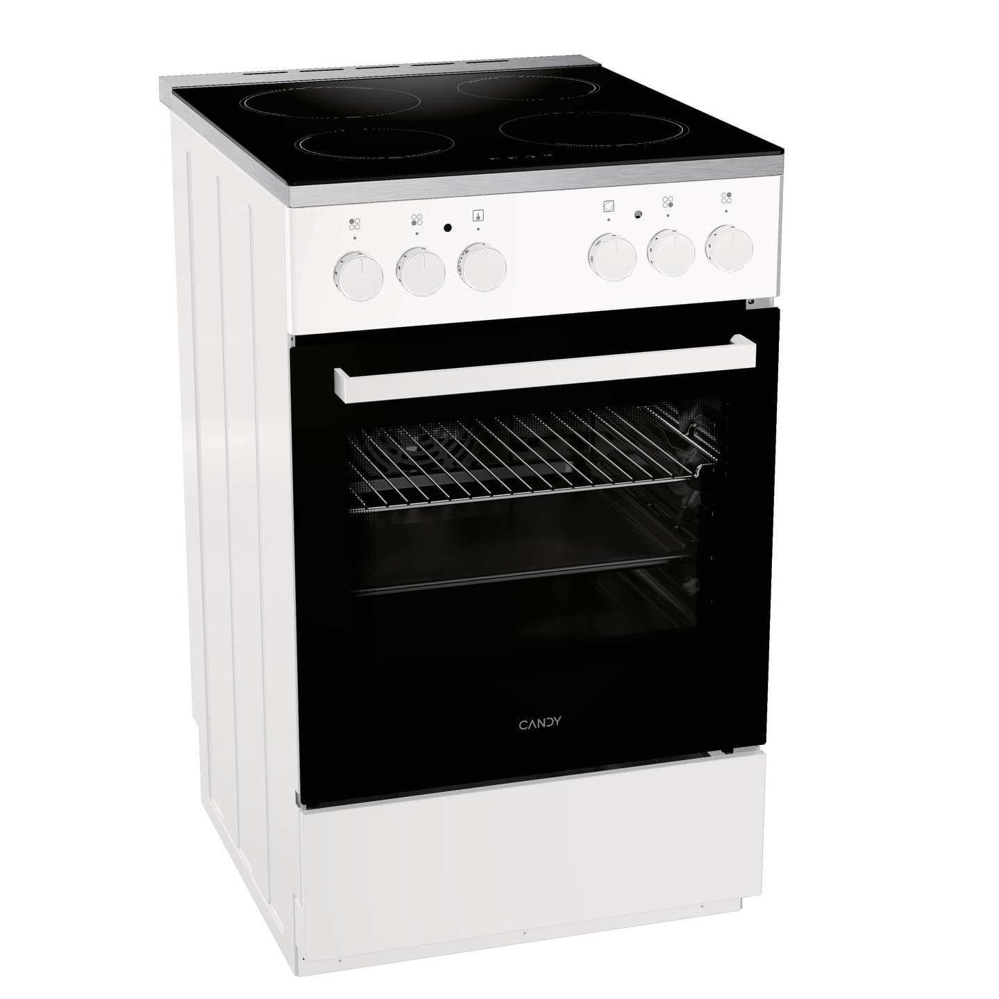 Candy C-COMPACT CVFA54MC1W Freestanding cooker Electric Ceramic hob White – image 3