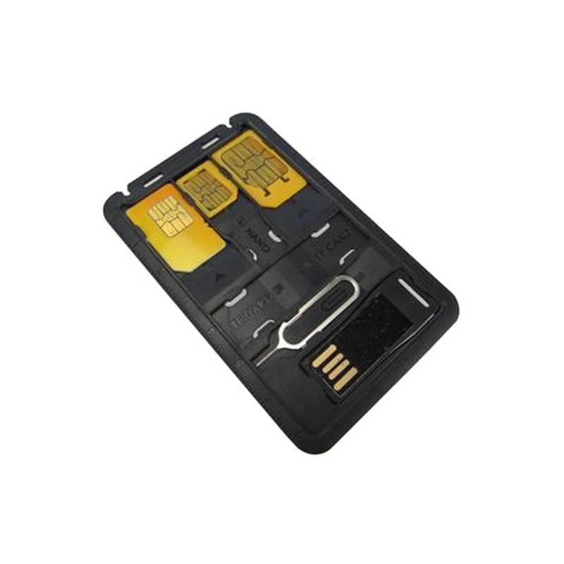 Techly Micro SD USB Reader with SIM Card Adapter I-SIM-5 – image 2
